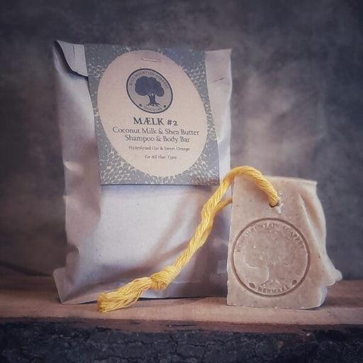 MÆLK #2 Shampoo & Body Bar - Orange