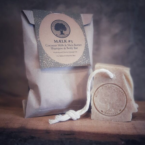 MÆLK #3 Shampoo & Body Bar - Almond Oil for babies