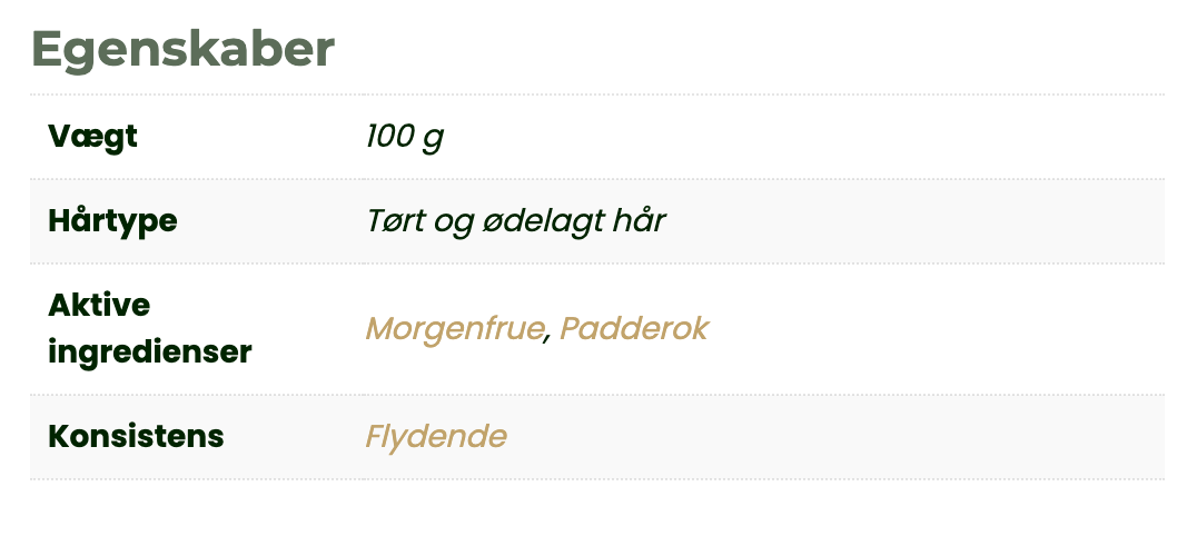 HÅR Tonic - Horsetail & Rosemary