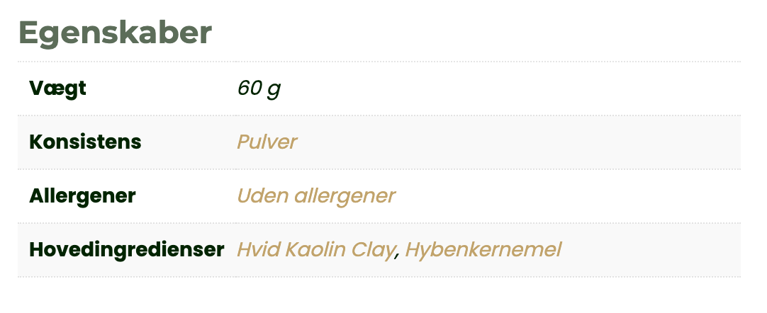 JORD Exfolierende Lermaske