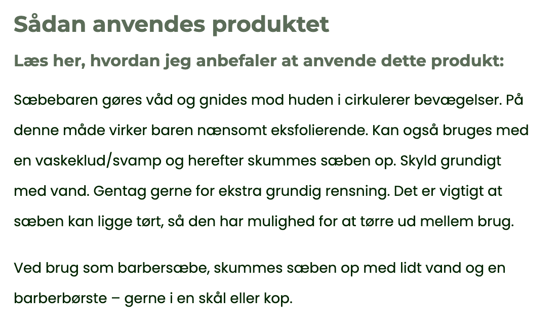 KUL - Barbersæbe & Bodybar til mænd