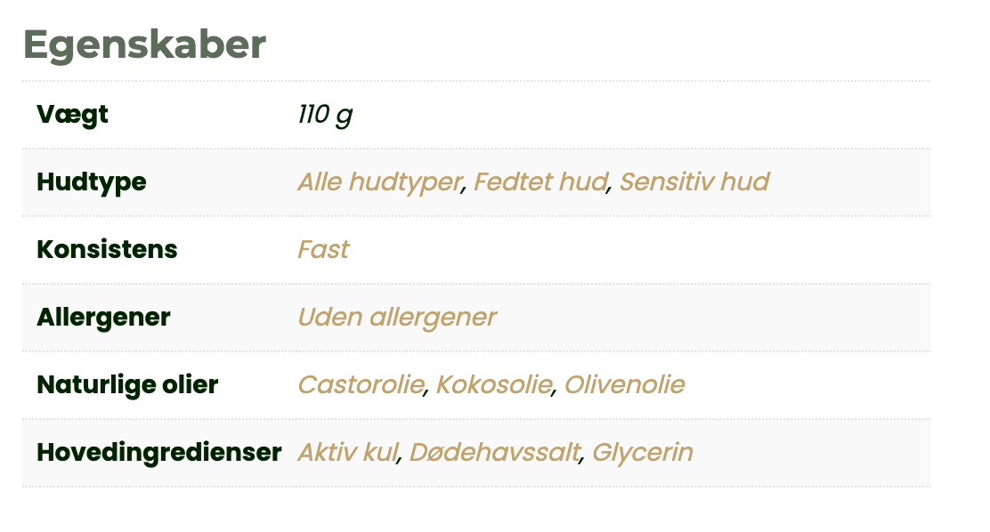KUL - Barbersæbe & Bodybar til mænd