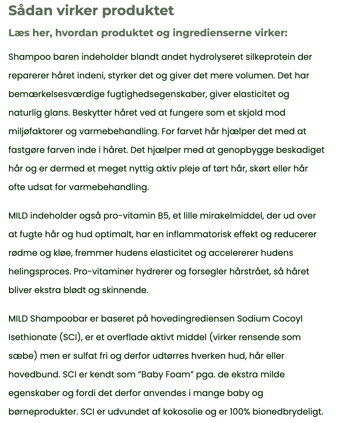 MILD #3 Shampoo Bar - Ylang Ylang & Orange