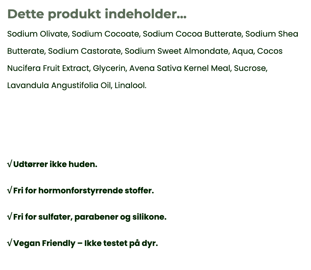 MÆLK #1 Shampoo & Body Bar - Lavendel