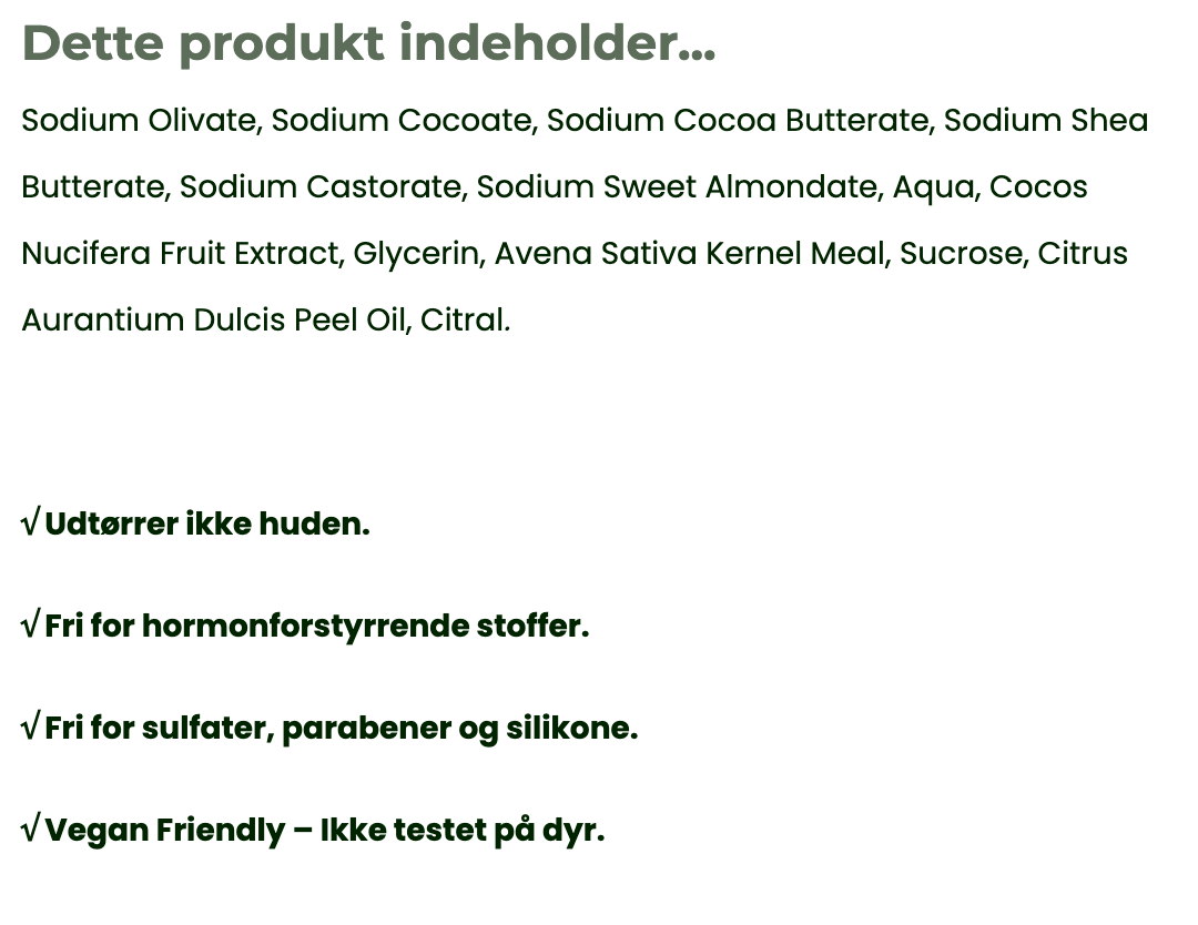 MÆLK #2 Shampoo & Body Bar - Orange