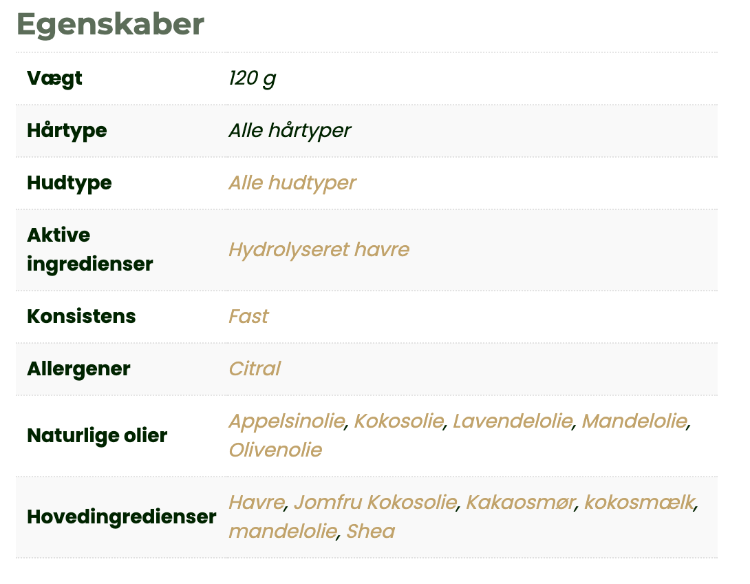 MÆLK #2 Shampoo & Body Bar - Orange