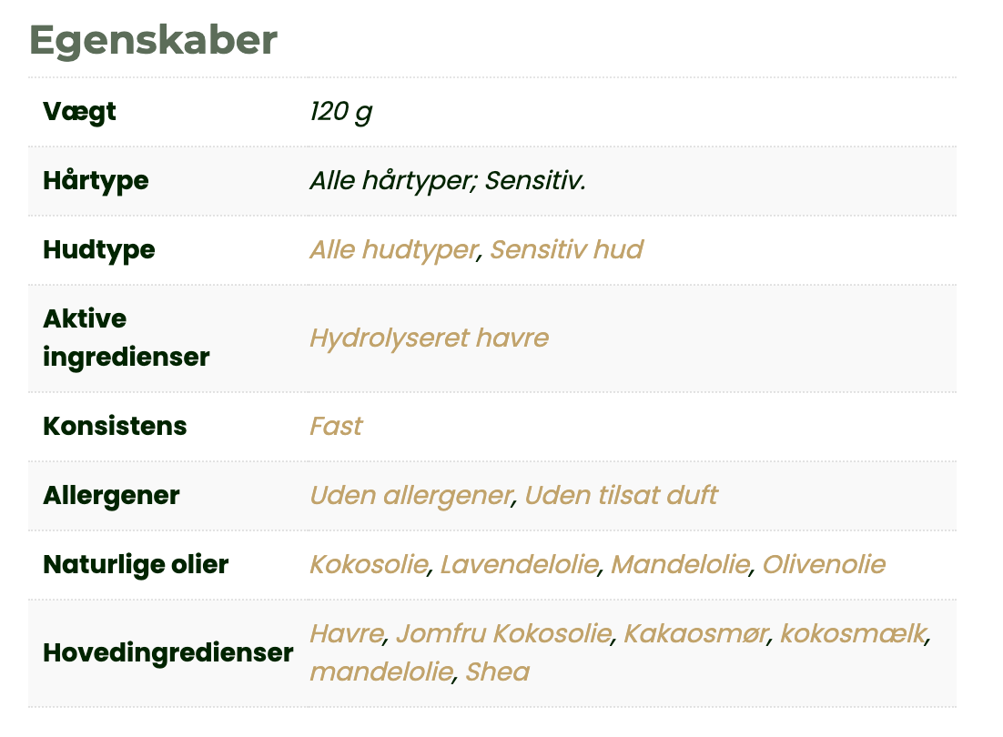 MÆLK #3 Shampoo & Body Bar - Almond Oil for babies