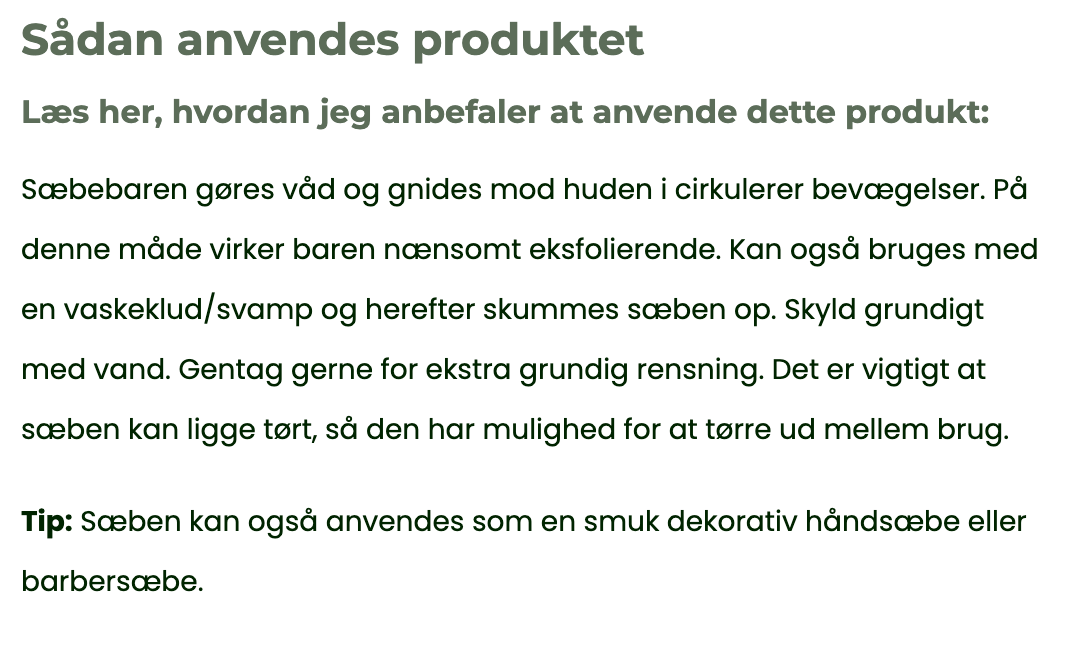 NORDSØEN - Salt sæbe med rosmarin og aktivt kul