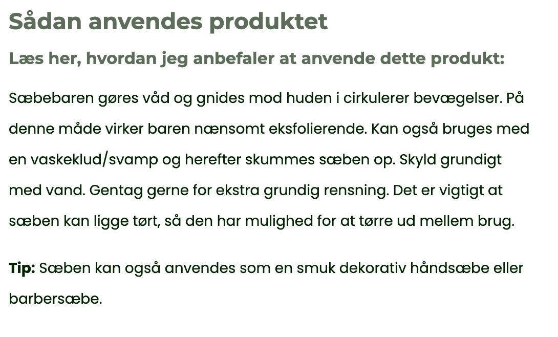 ØSTERSØEN – Red Clay & Peppermint Salt Soap